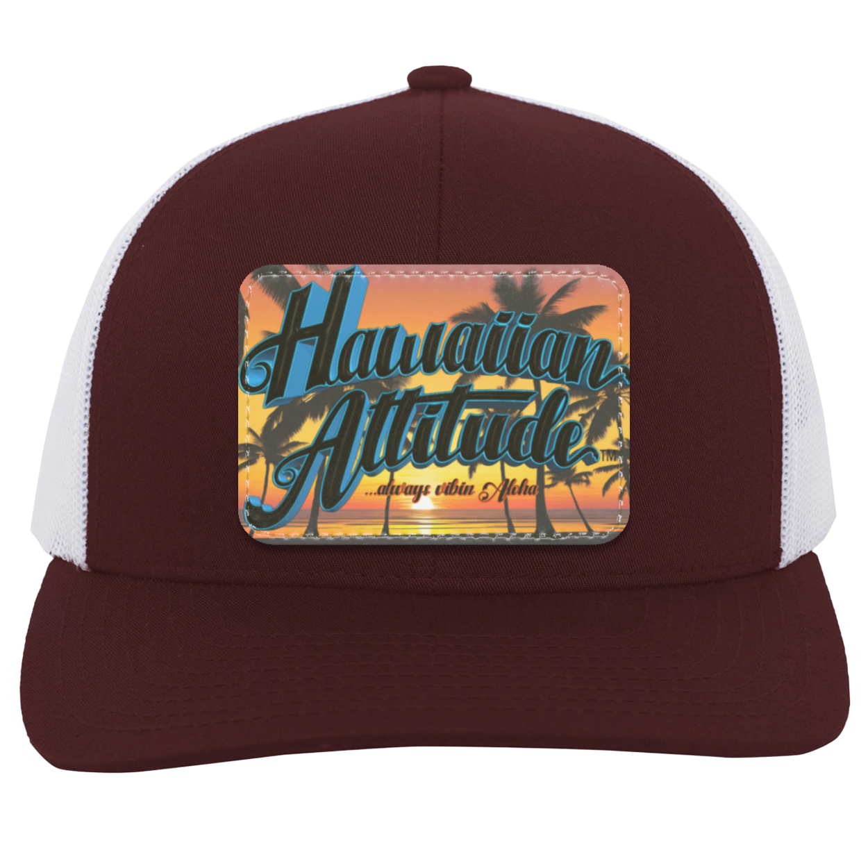 HA-always vibin Aloha Trucker hat - Hawaiian Attitude