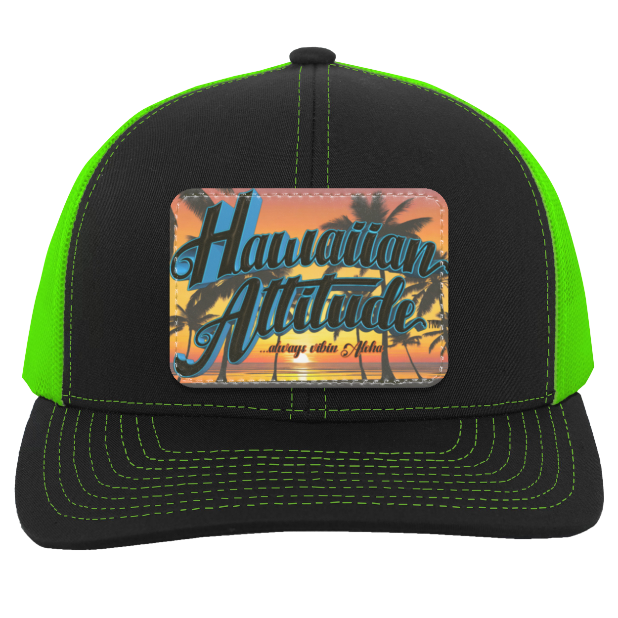 HA-always vibin Aloha Trucker hat - Hawaiian Attitude
