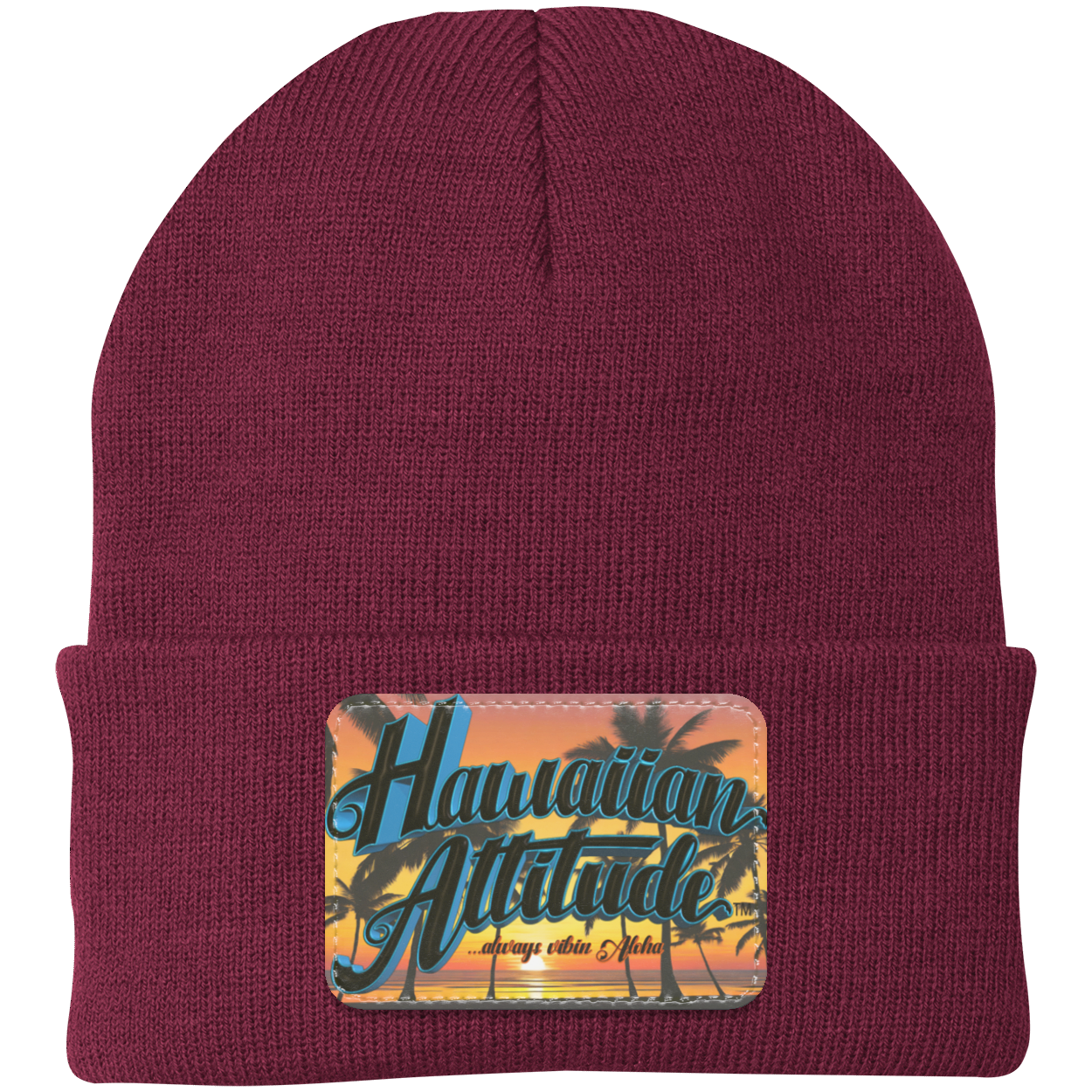 HA-always vibin Aloha Knit cap - Hawaiian Attitude