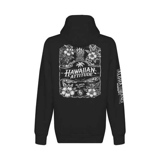 Aloha Brand Hoodie Zip Front